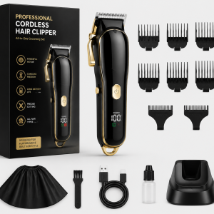 Hair Clipper Kit - Wireless - Dark Gray