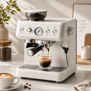 Espresso Machine - Advanced - White