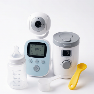 Smart Baby Monitor - Contact-Free Breathing & Sleep Tracking, 1080p HD Camera