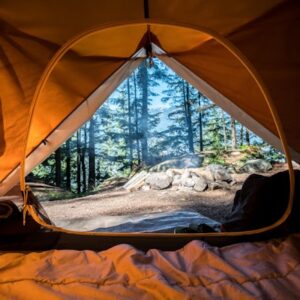 PrimeGear Camping Tent - High-Speed - Gray
